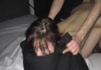 18 летнюю сучку Юлю сняли в клубе и жестко ебут на хате
